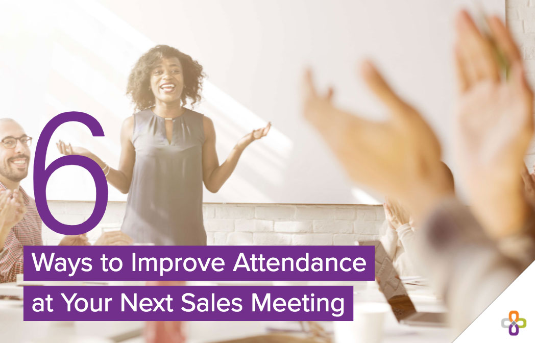 6 tips to improve your next sales meeting graphic