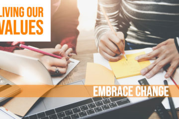 Living Our Values - Embrace Change feature image