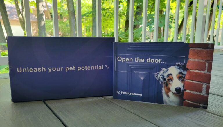Video Brochure Mailer for PetScreening Direct Mail Campaign